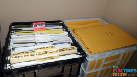 Which Tax Papers To Keep + Tips For Organizing 7 Years Of Support Documentation For Your Taxes