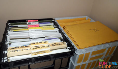 Which Tax Papers To Keep + Tips For Organizing 7 Years Of Support Documentation For Your Taxes